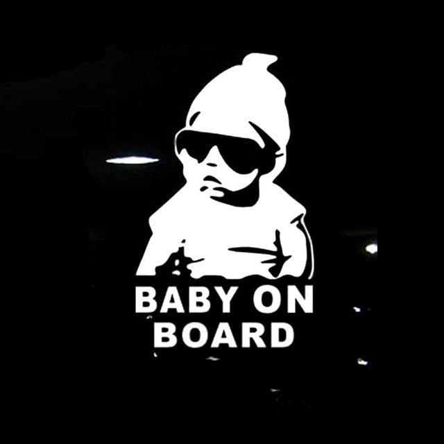 BABY ON BOARD Reflective Sticker