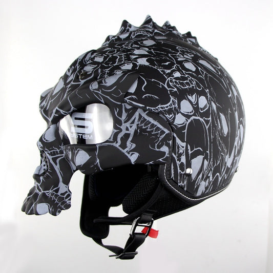 Skull Face Harley Helmet