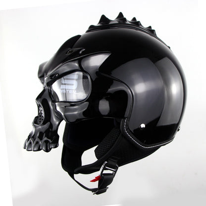 Skull Face Harley Helmet