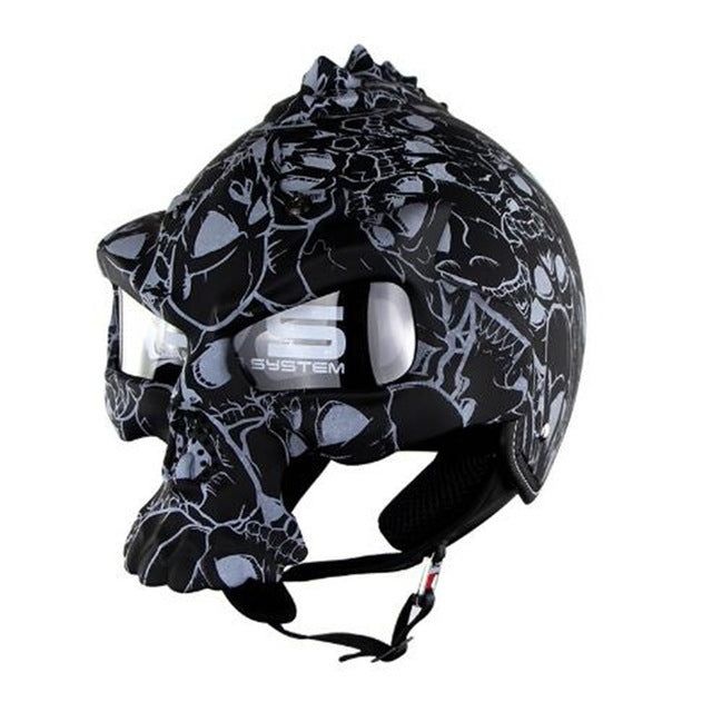 Skull Face Harley Helmet