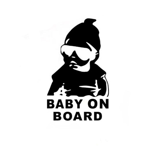 BABY ON BOARD Reflective Sticker