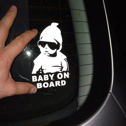 BABY ON BOARD Reflective Sticker