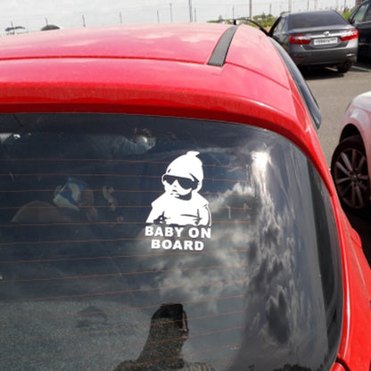 BABY ON BOARD Reflective Sticker