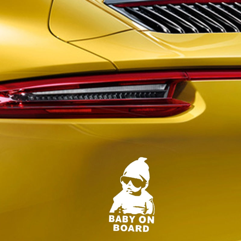 BABY ON BOARD Reflective Sticker