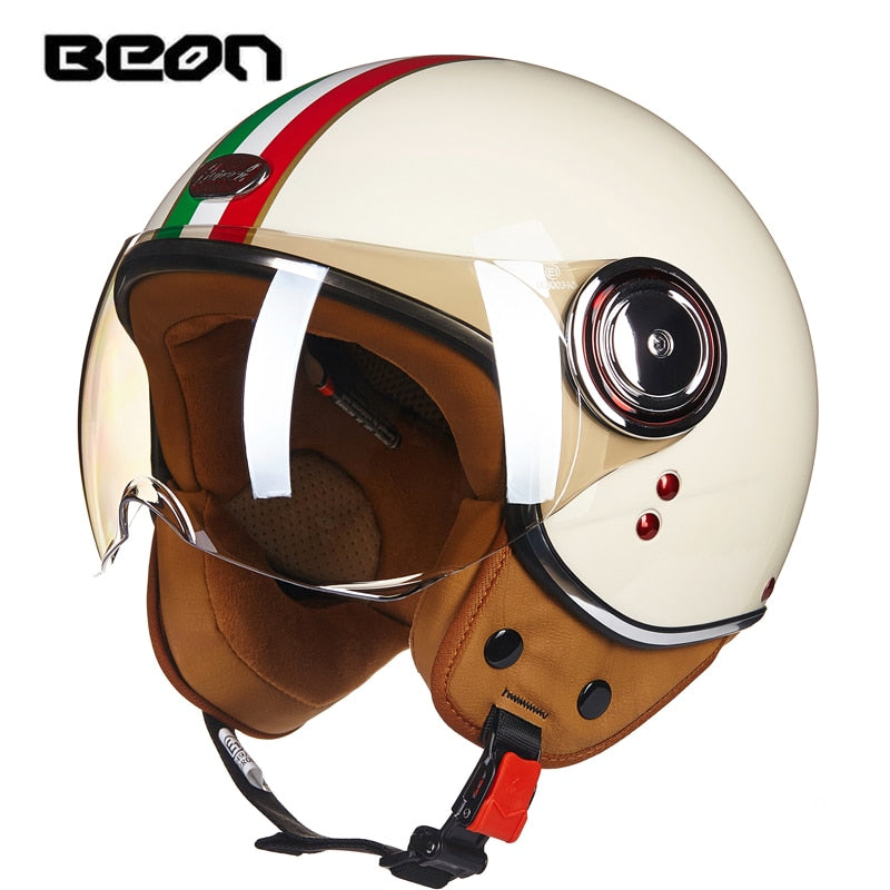 BEON Motorcycle vintage scooter Helmet