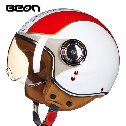 BEON Motorcycle vintage scooter Helmet