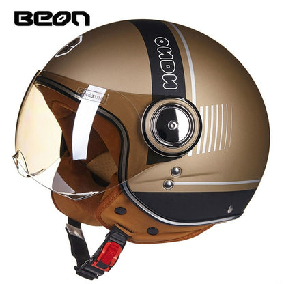 BEON Motorcycle vintage scooter Helmet