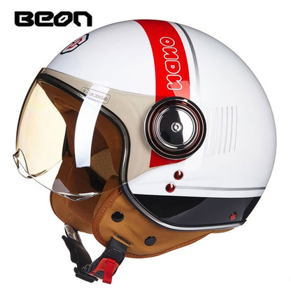 BEON Motorcycle vintage scooter Helmet