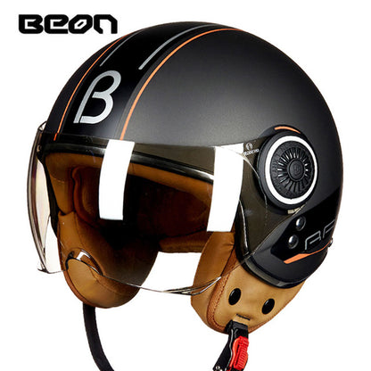 BEON Motorcycle vintage scooter Helmet