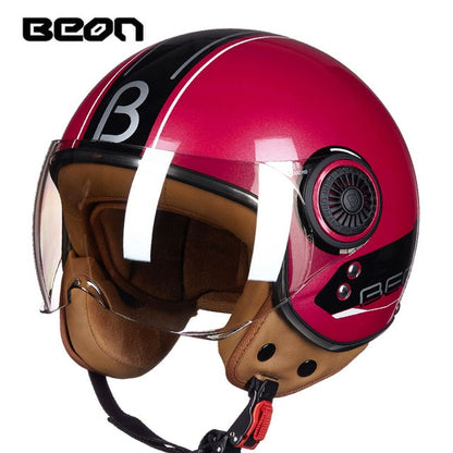 BEON Motorcycle vintage scooter Helmet