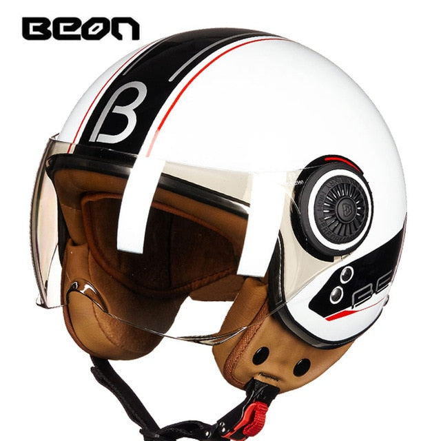 BEON Motorcycle vintage scooter Helmet