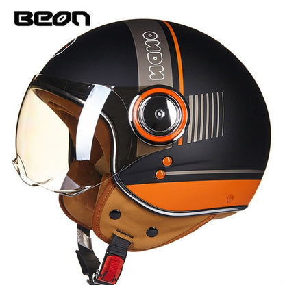 BEON Motorcycle vintage scooter Helmet