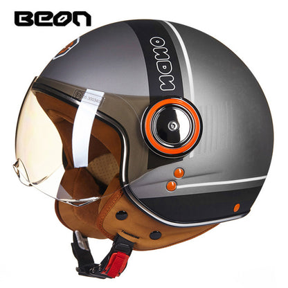 BEON Motorcycle vintage scooter Helmet