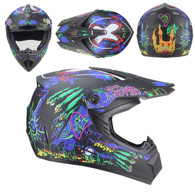 Designer motorcycle helmets