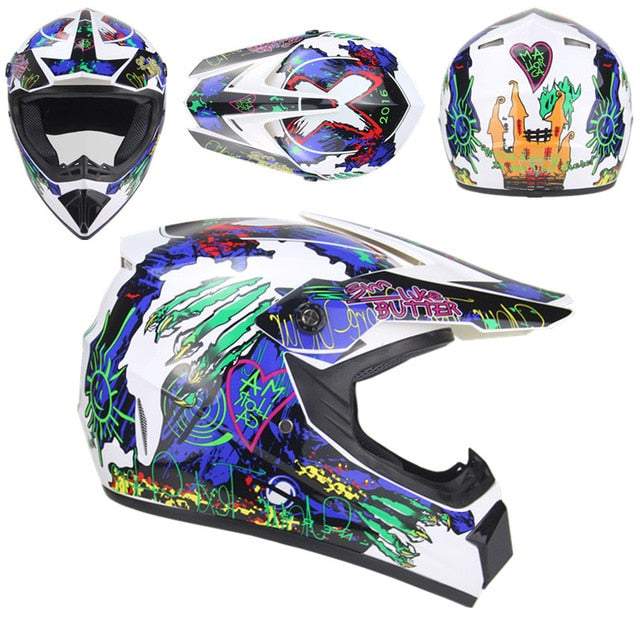 Designer motorcycle helmets