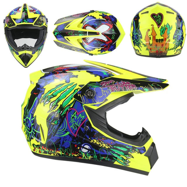 Designer motorcycle helmets