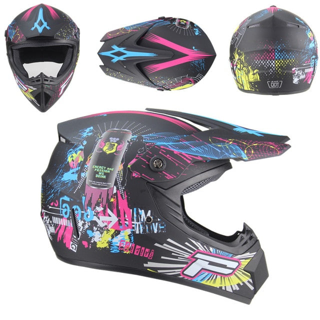 Designer motorcycle helmets