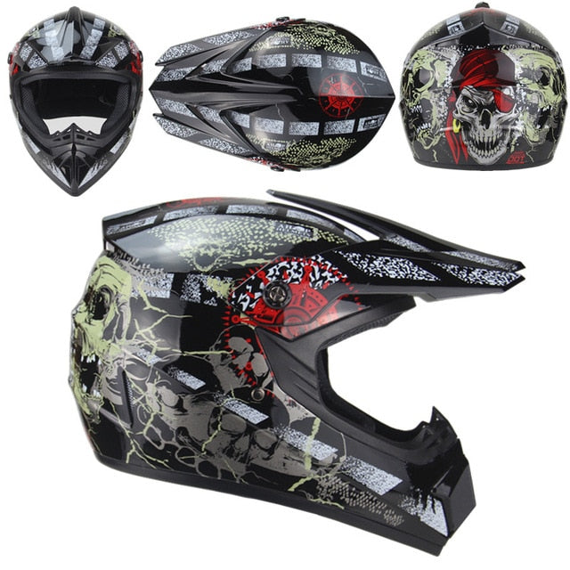 Designer motorcycle helmets